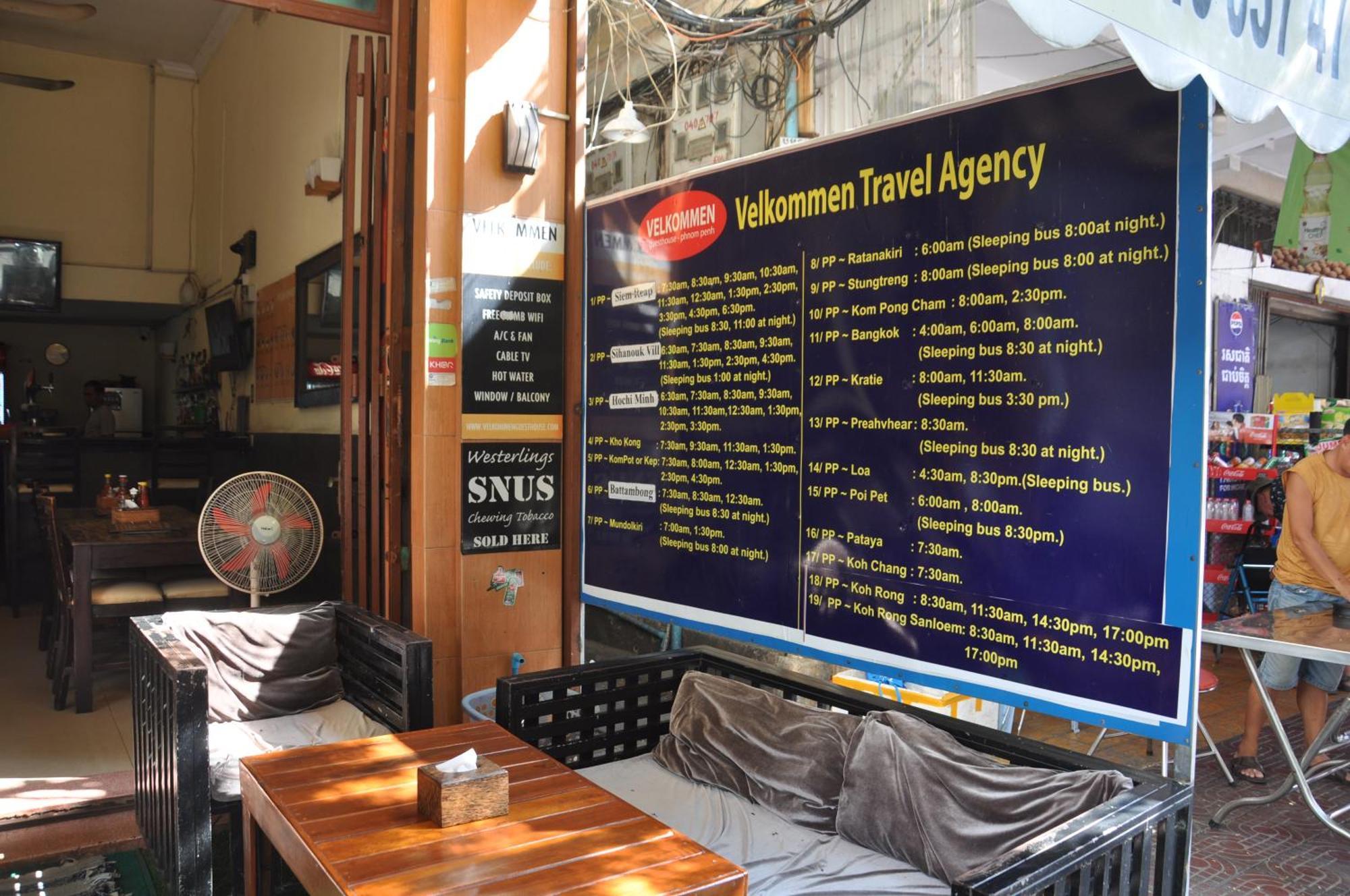 Velkommen Guesthouse Phnom Penh Eksteriør billede